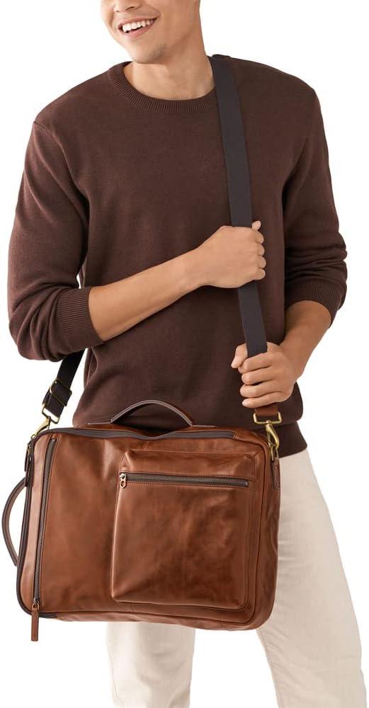 imageFossil Buckner Convertible Backpack and Briefcase BagCognac