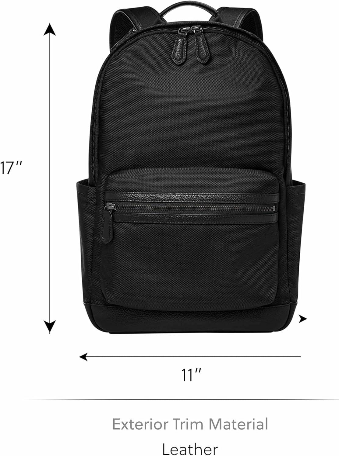imageFossil Buckner Leather BackpackBlack