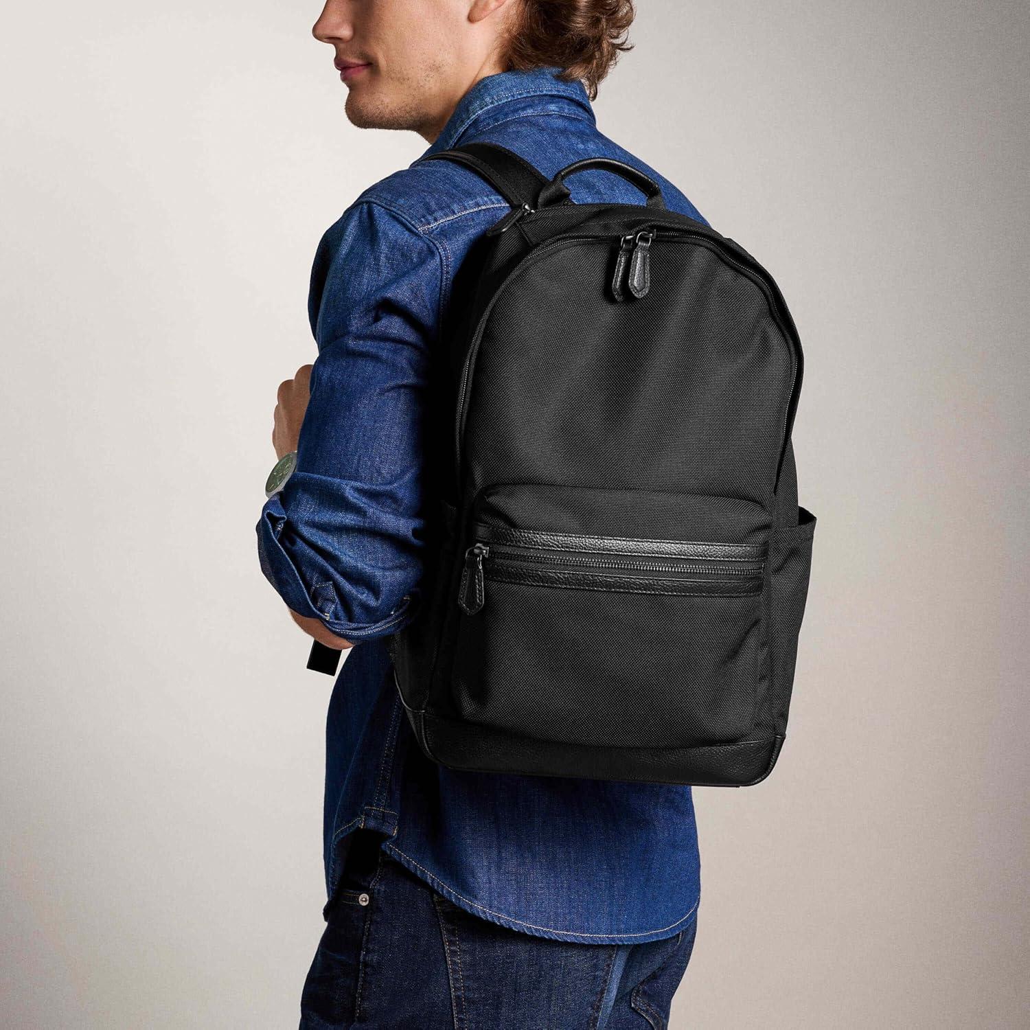 imageFossil Buckner Leather BackpackBlack