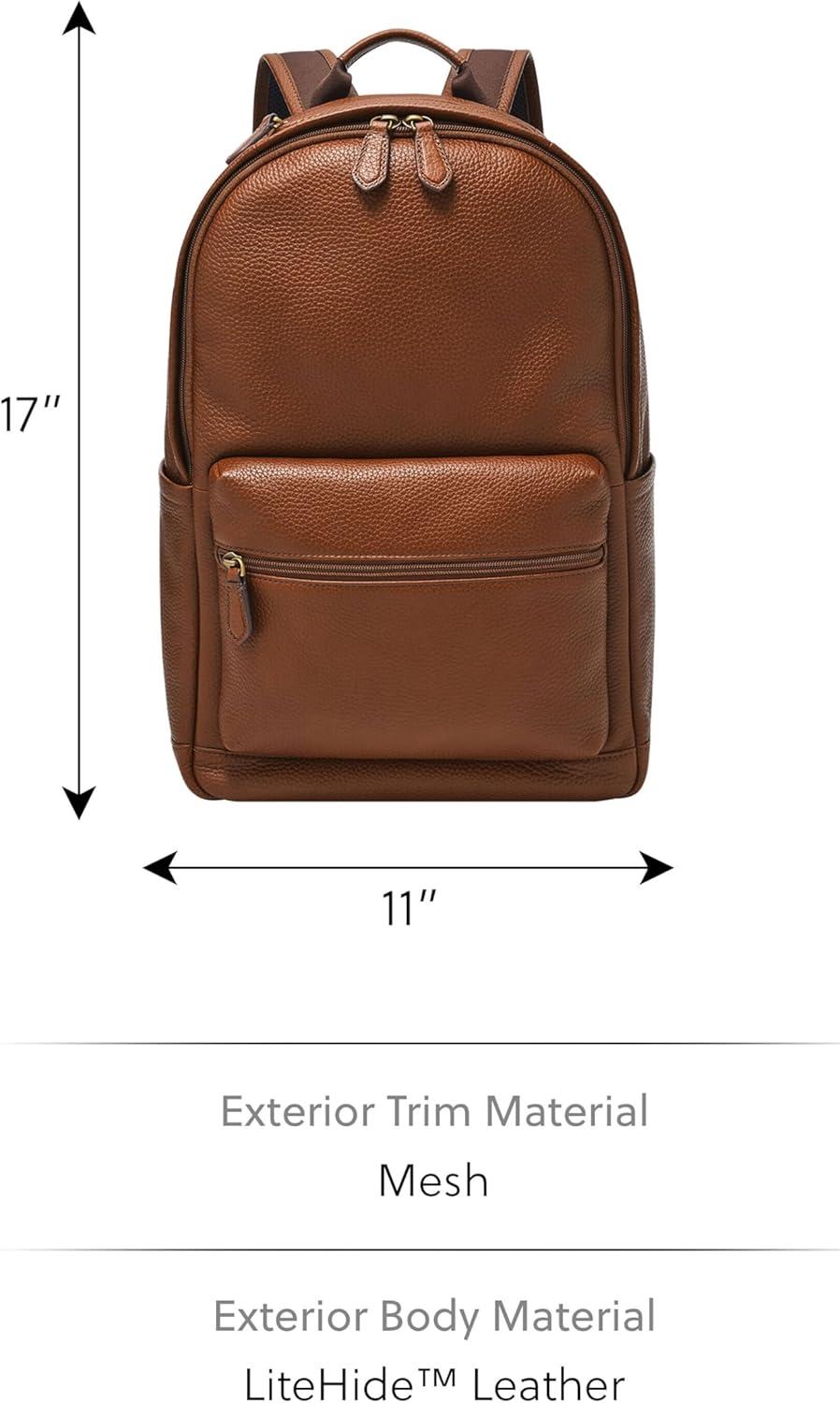 imageFossil Buckner Leather BackpackMedium Brown