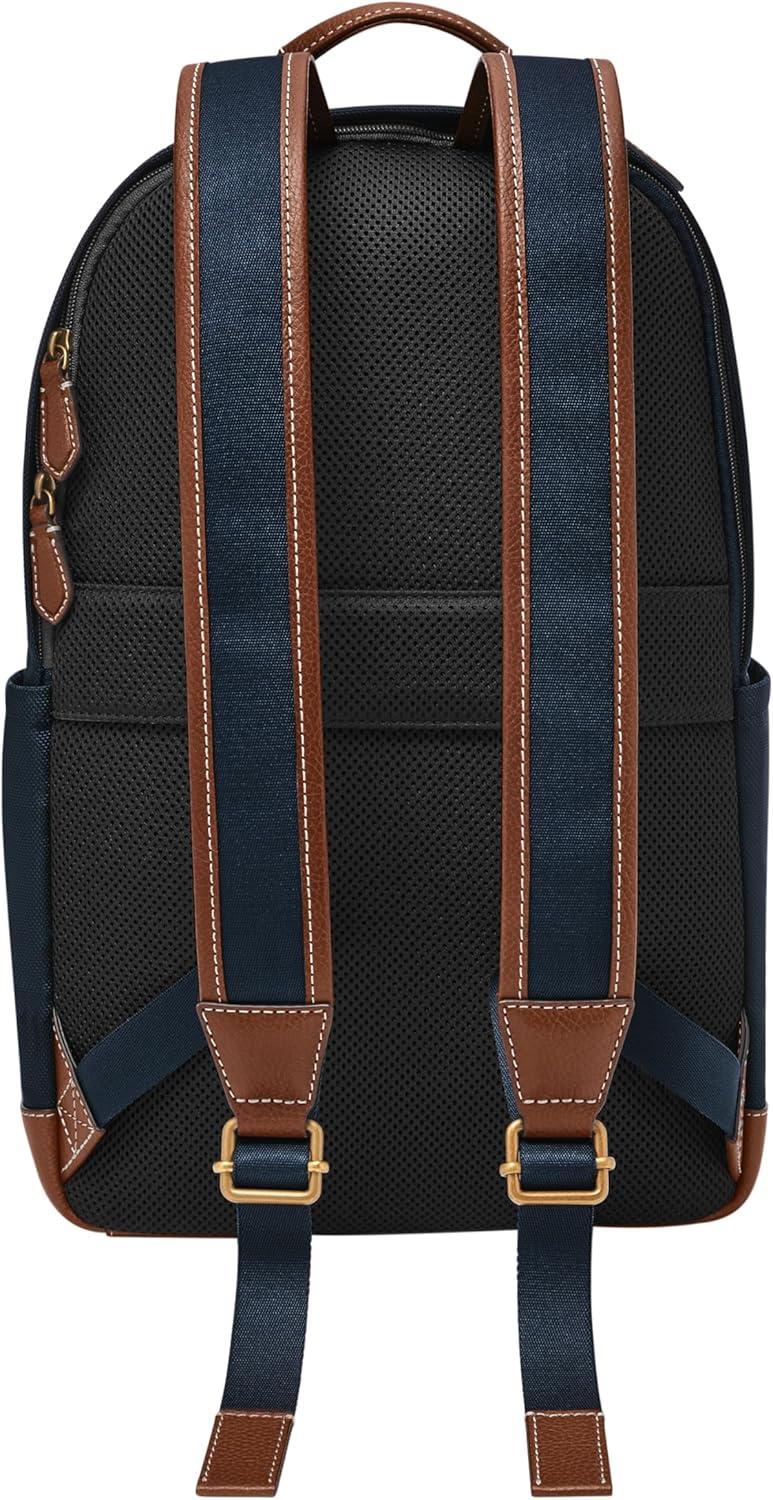 imageFossil Buckner Leather BackpackNew Buckner Navy