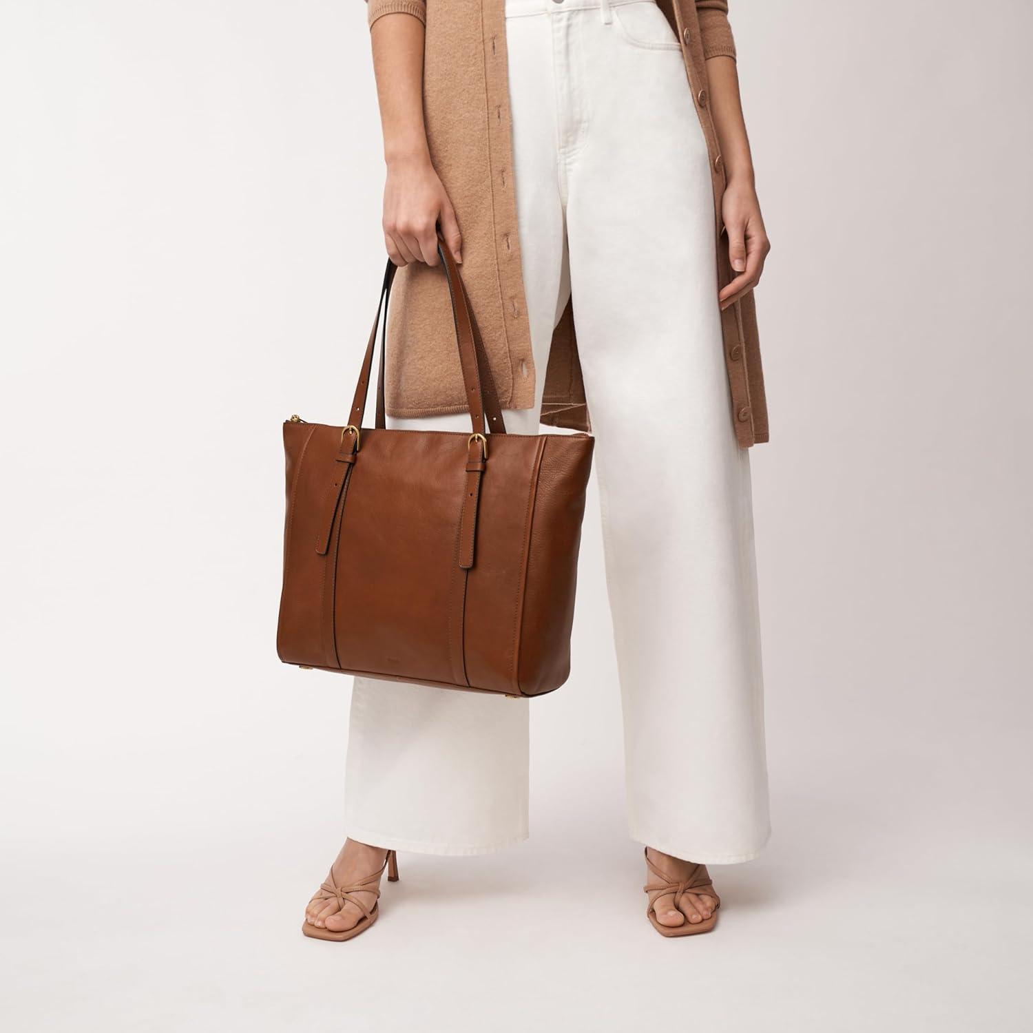imageFossil Carlie Tote BagBrown