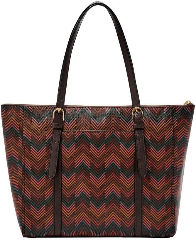 imageFossil Carlie Tote BagHarlow Multi Print