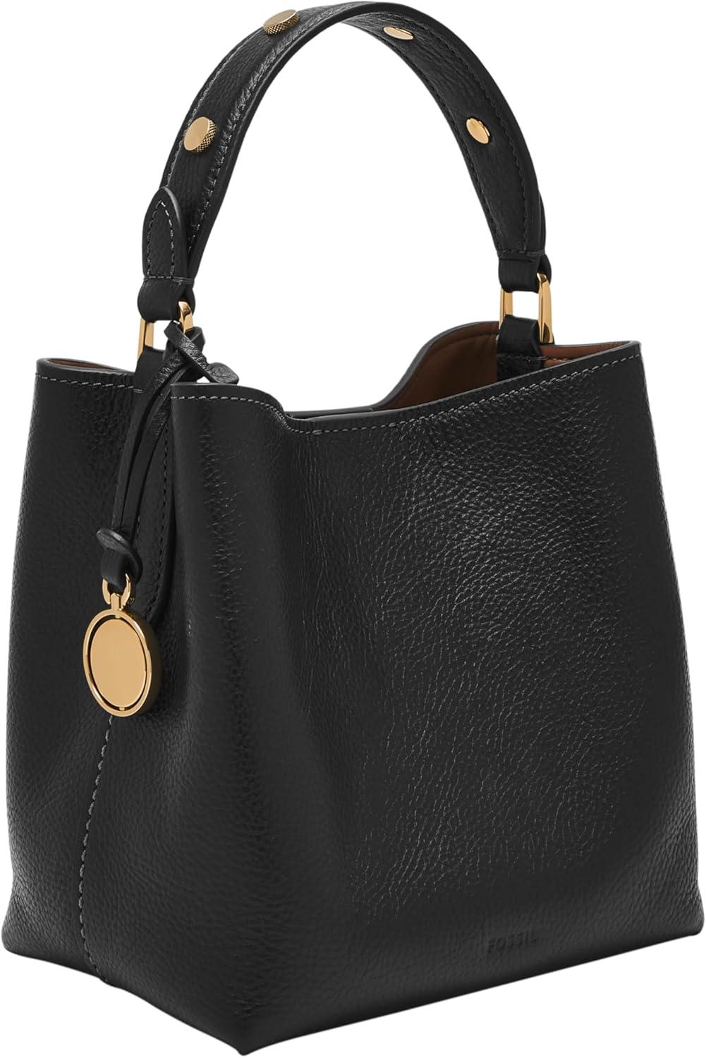 imageFossil Jessie Small Bucket Crossbody BagBlack Small