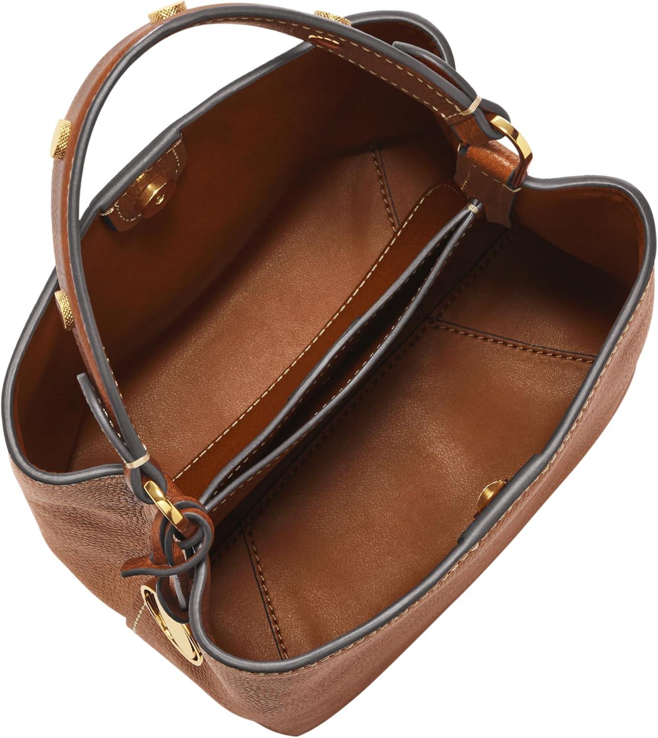 imageFossil Jessie Small Bucket Crossbody BagMedium Brown Small
