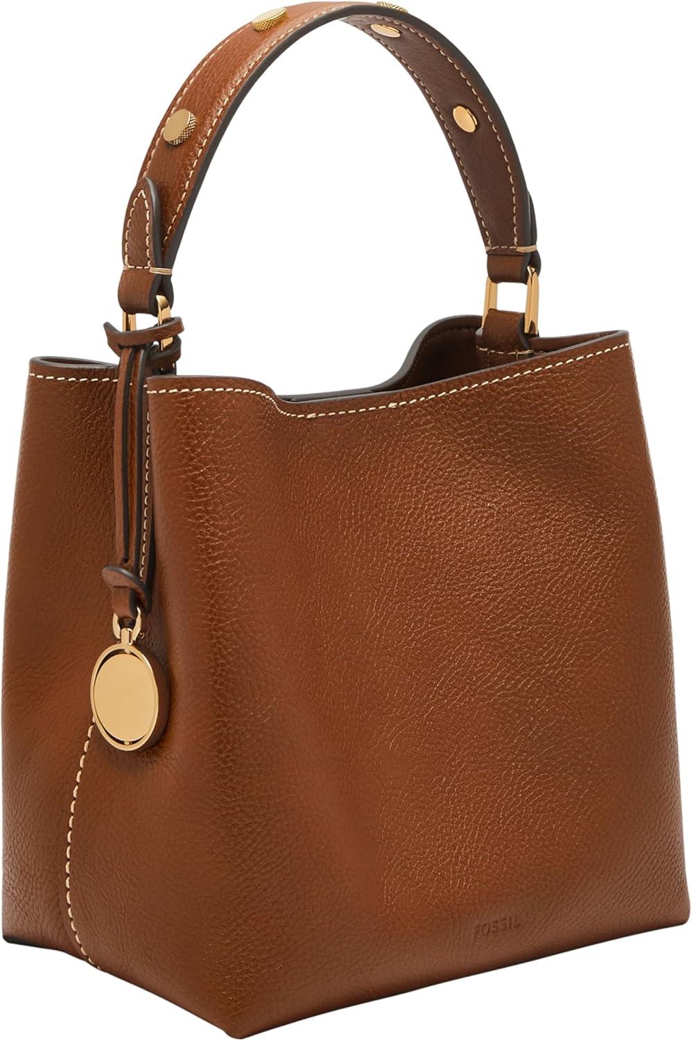 imageFossil Jessie Small Bucket Crossbody BagMedium Brown Small