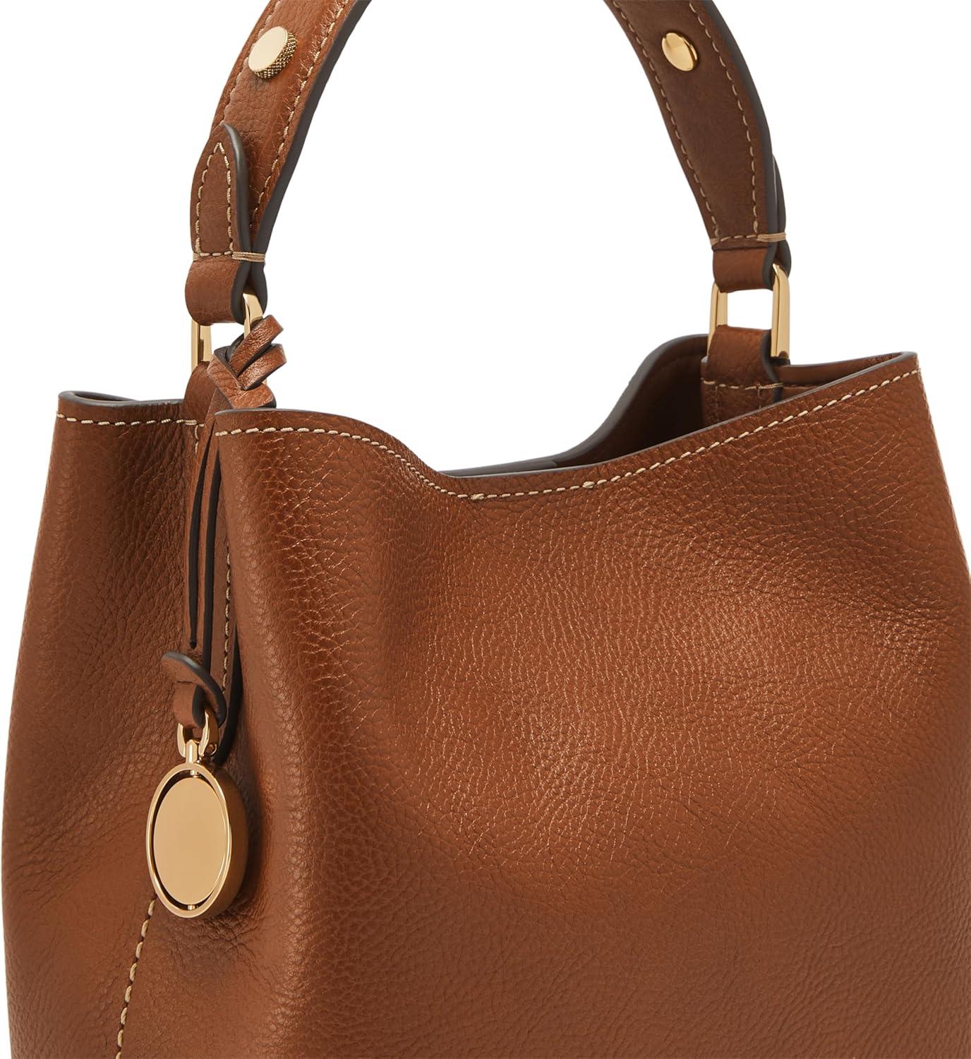 imageFossil Jessie Small Bucket Crossbody BagMedium Brown Small