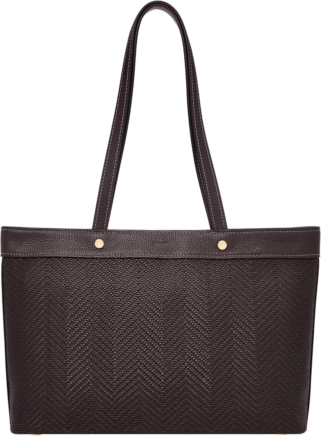 imageFossil Jessie Tote BagChocolate Woven
