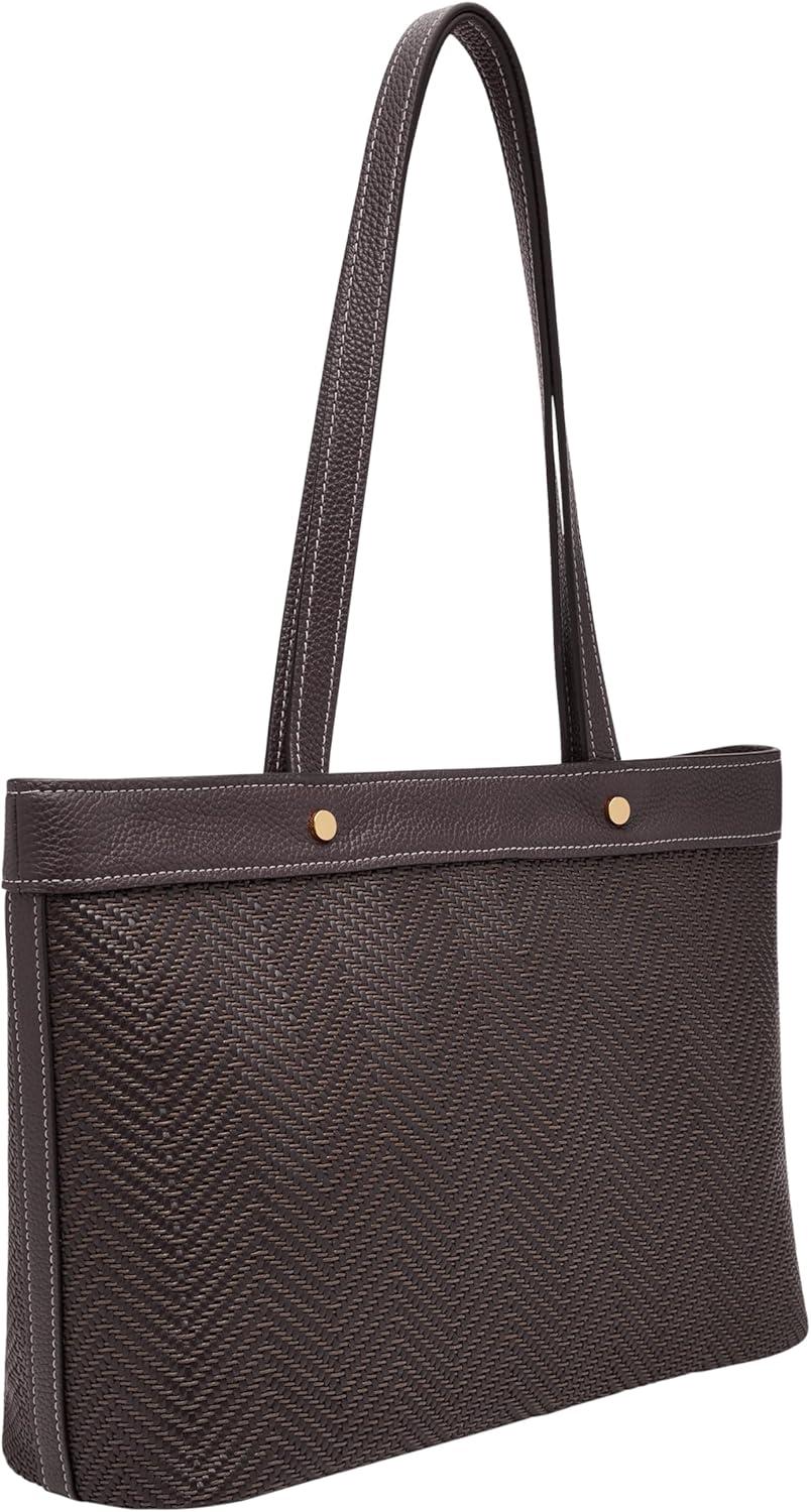 imageFossil Jessie Tote BagChocolate Woven
