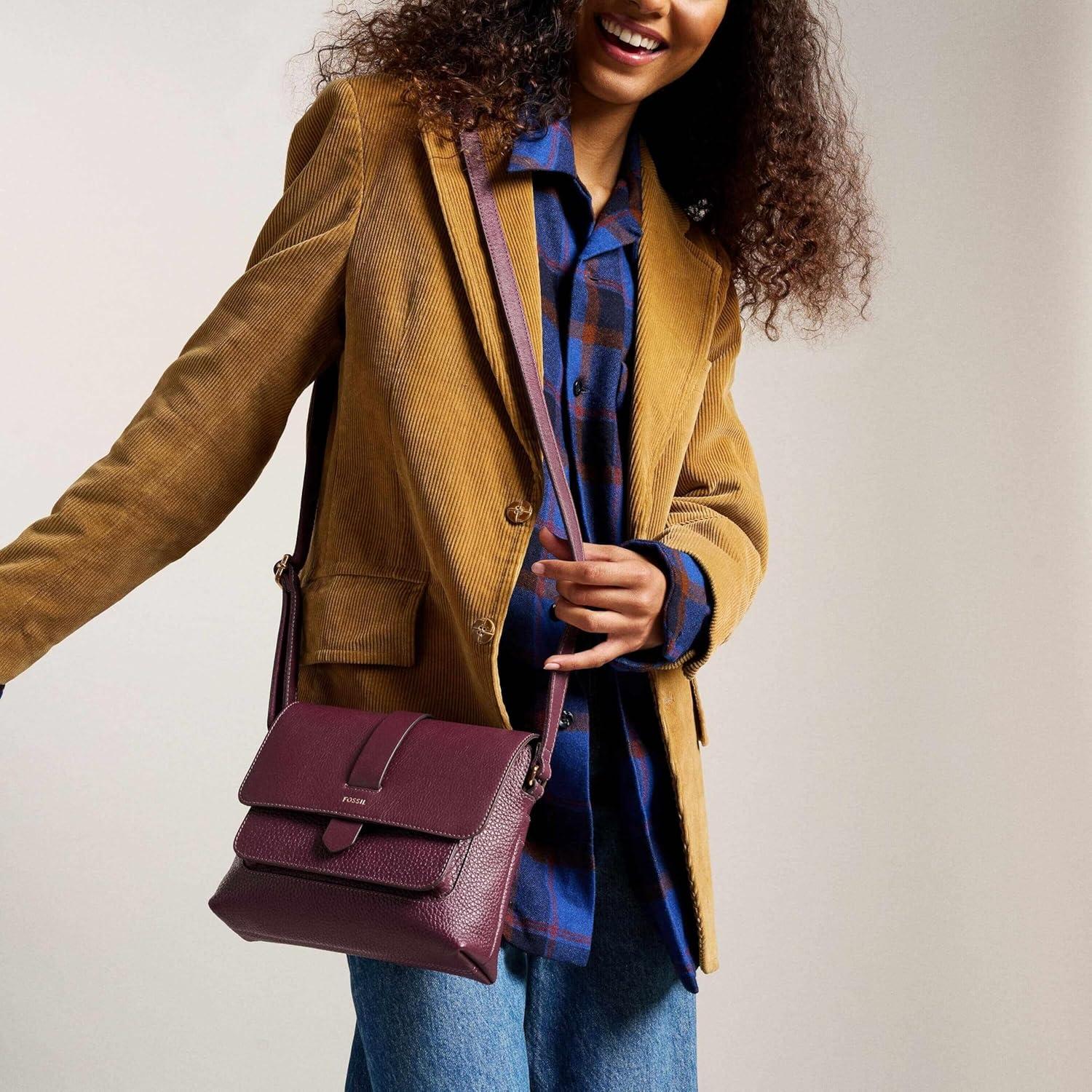imageFossil Kinley Crossbody Bag Berry
