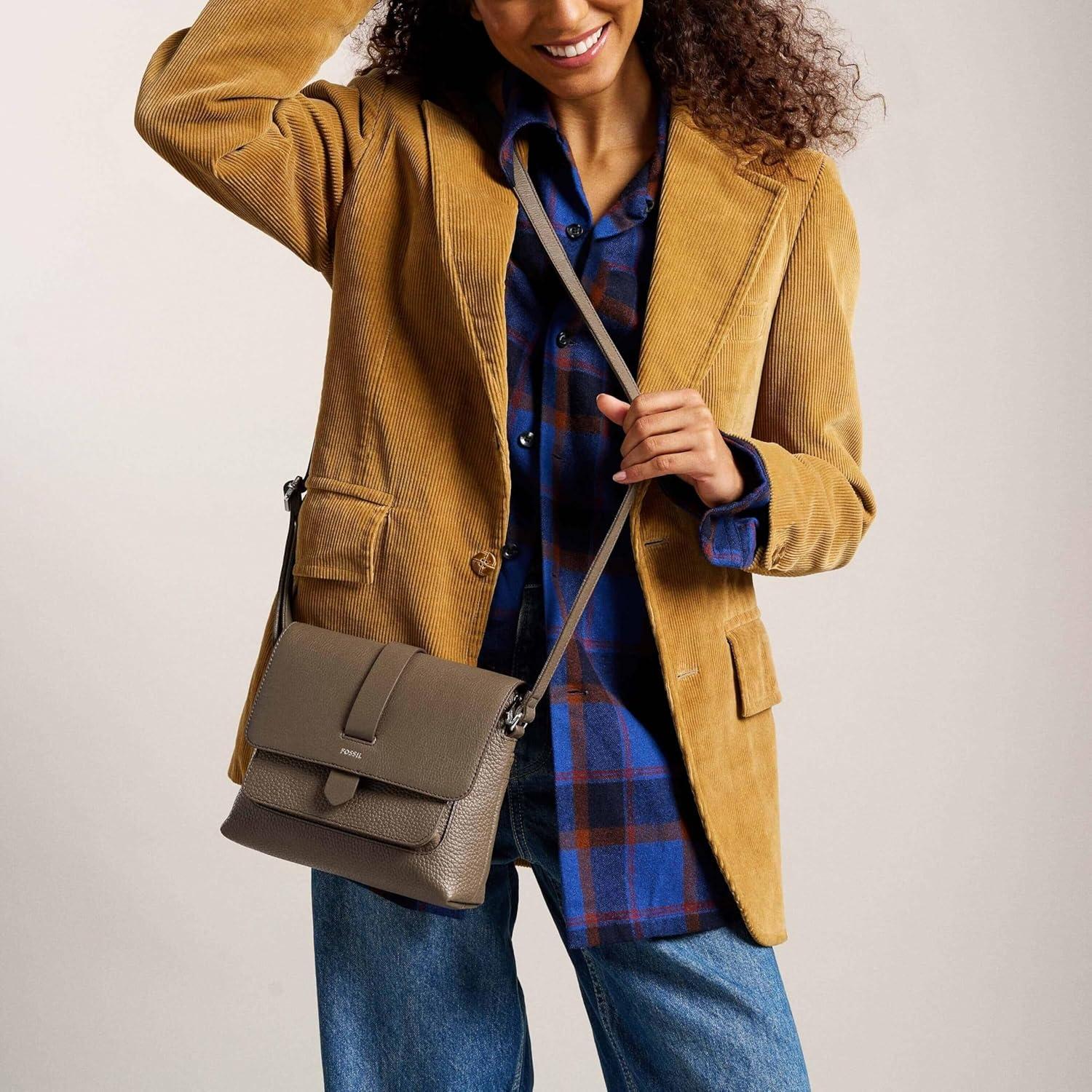 imageFossil Kinley Crossbody Bag Smoke
