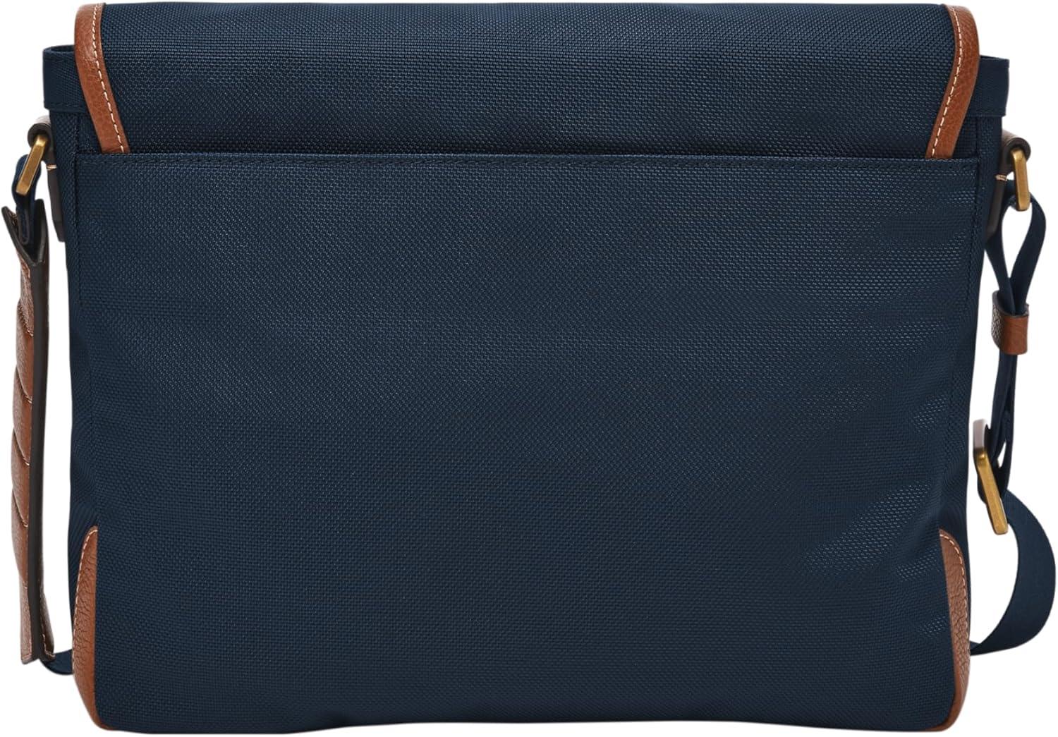 imageFossil Leather or Fabric Courier Messenger Bag for MenHayes Mink