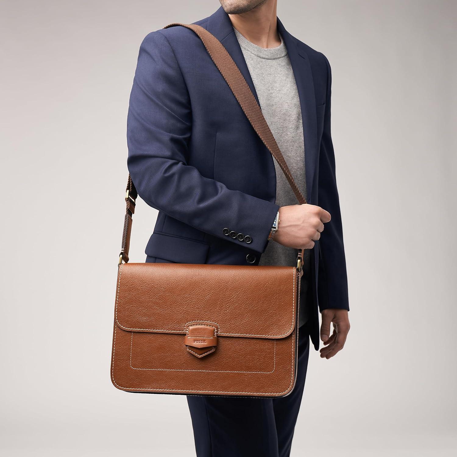 imageFossil Lennox Messenger BriefcaseBrown