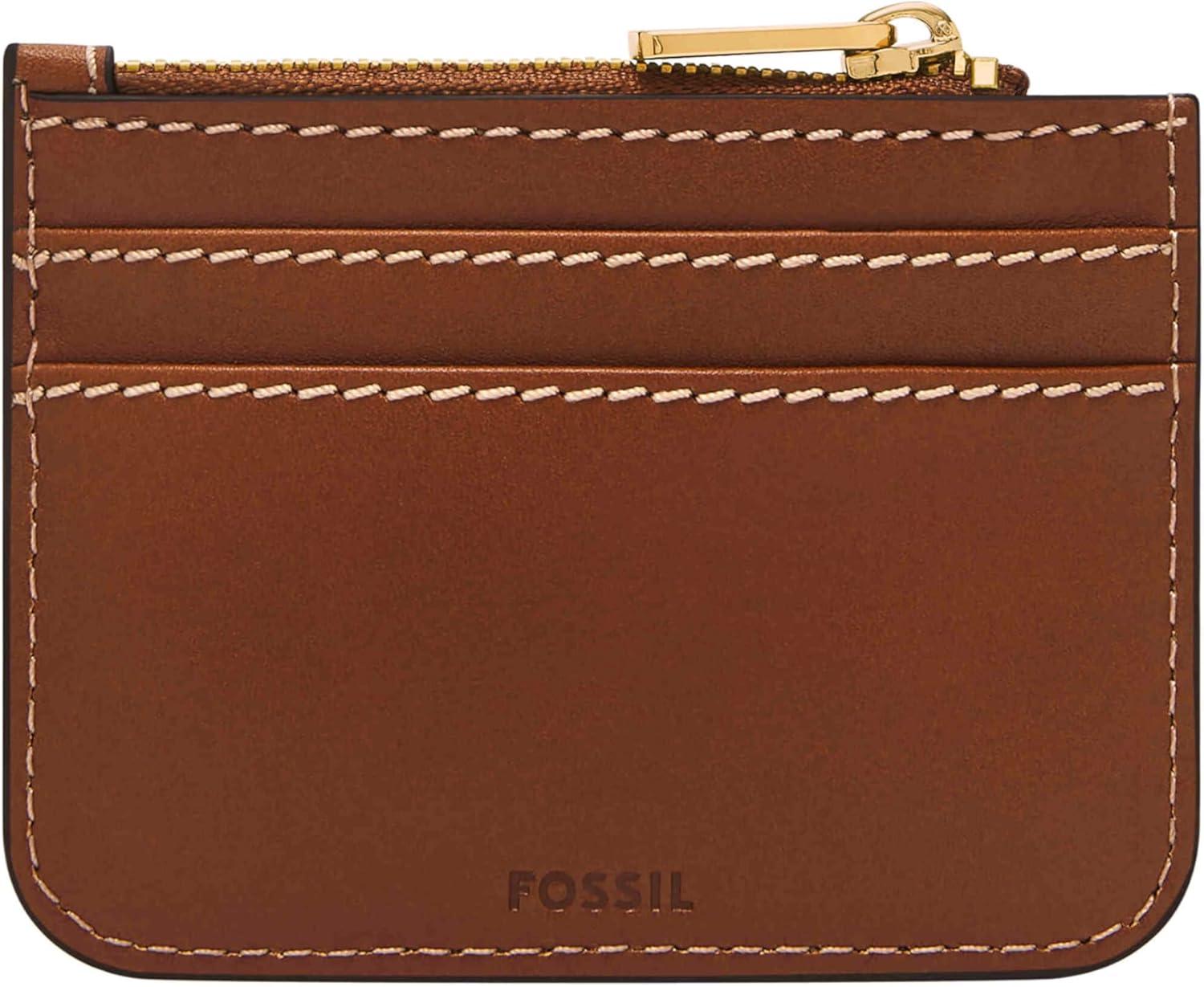 imageFossil Lennox Zip Card Case WalletMedium Brown