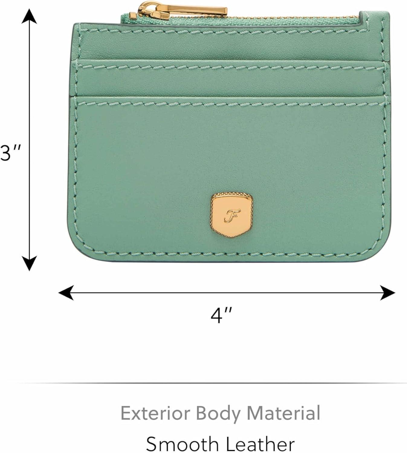 imageFossil Lennox Zip Card Case WalletMist