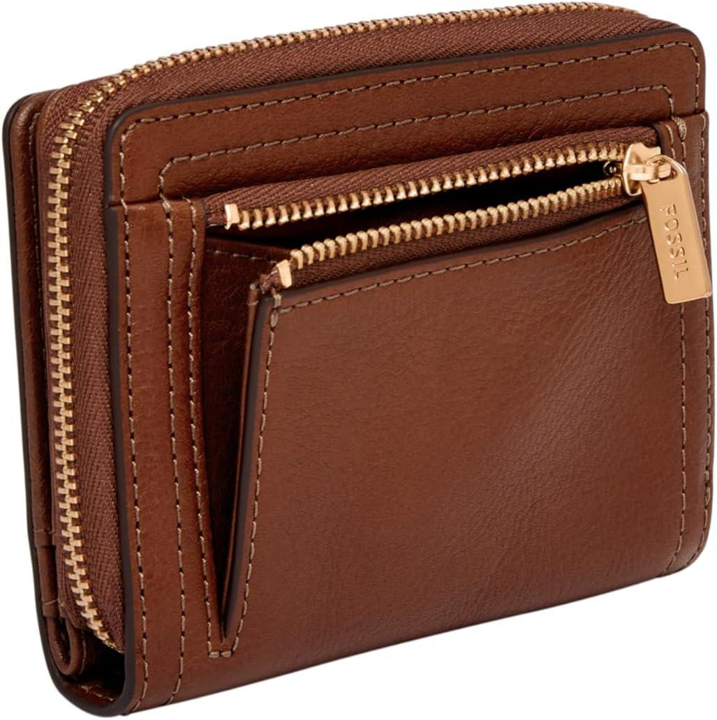 imageFossil Logan Multifunction Bifold Wallet NebulaBrown