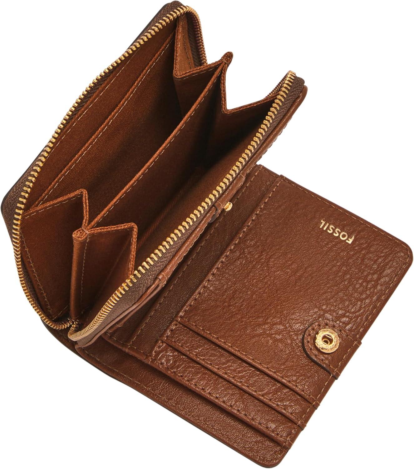 imageFossil Logan Multifunction Bifold Wallet NebulaMulti Woven Print