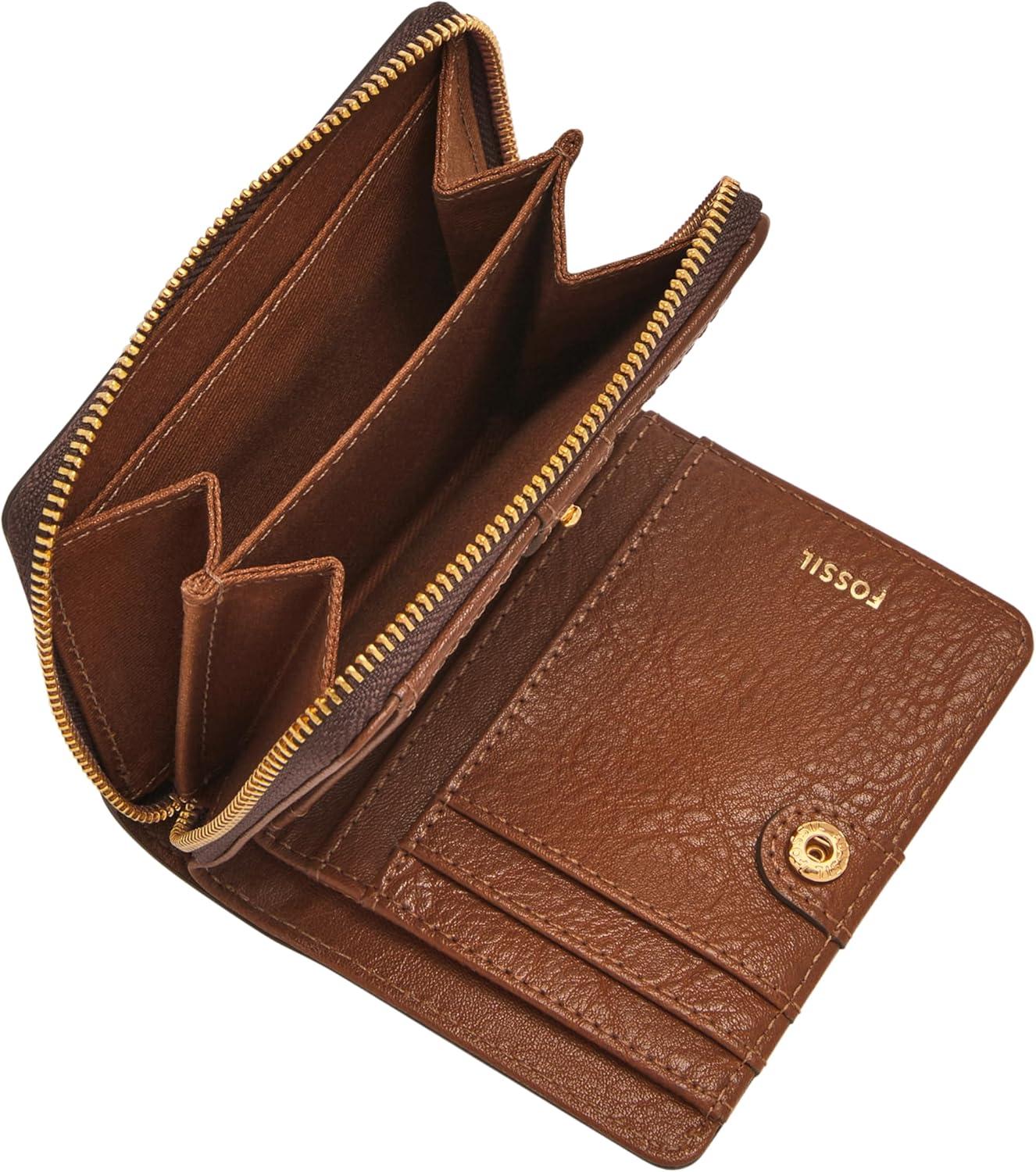 imageFossil Logan Multifunction Bifold Wallet NebulaNeutral Woven Print