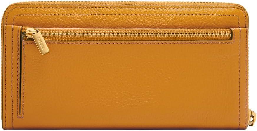 imageFossil Logan Zip Around Clutch Wallet NebulaOchre