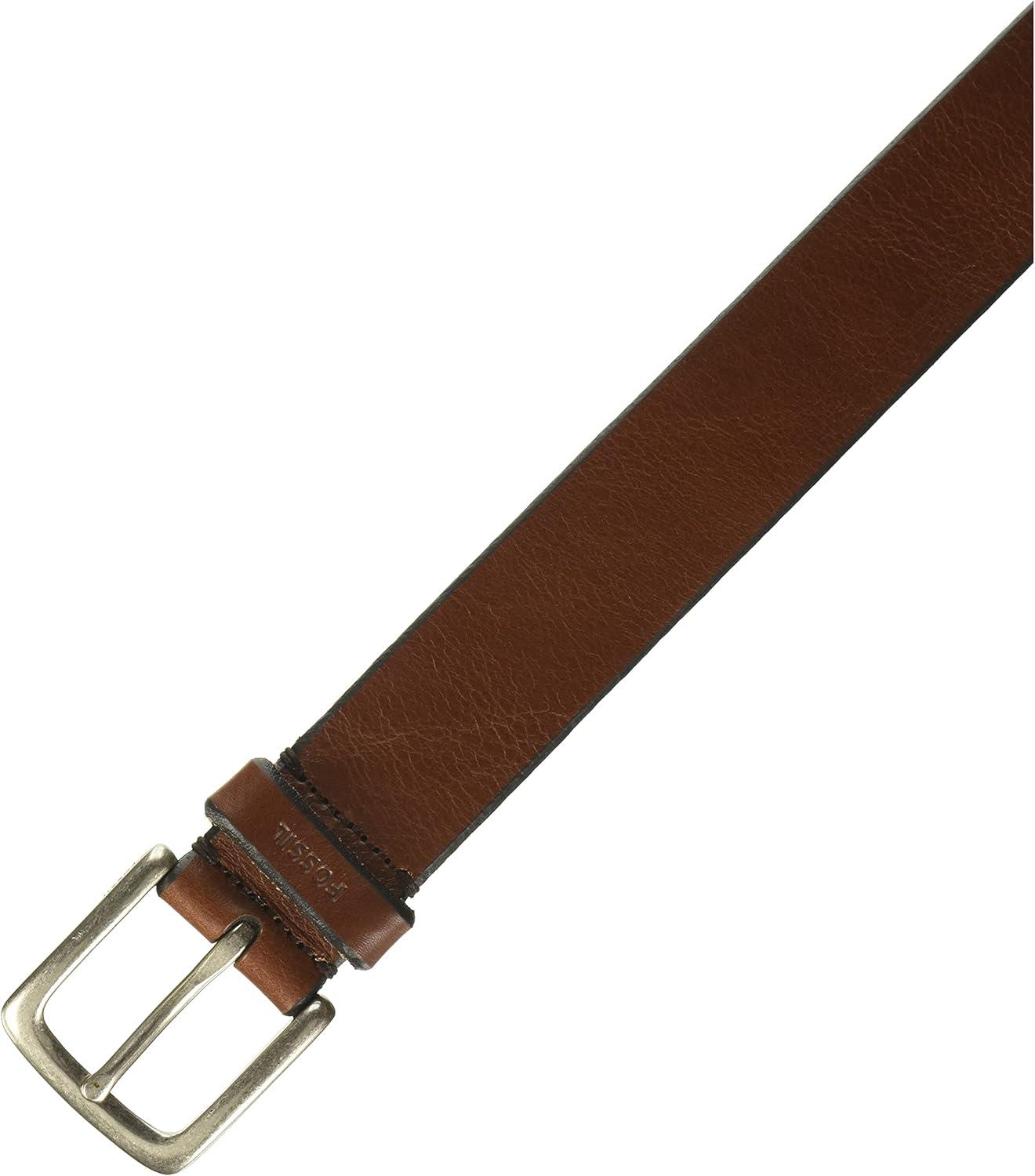 imageFossil Mens Brown Leather BeltJoe Brown