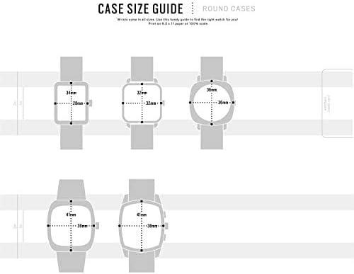 imageFossil Mens Carraway Quartz Stainless Steel ThreeHand WatchBrown LeatherGold