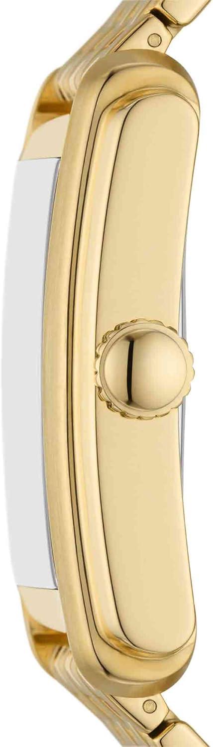 imageFossil Mens Carraway Quartz Stainless Steel ThreeHand WatchGold