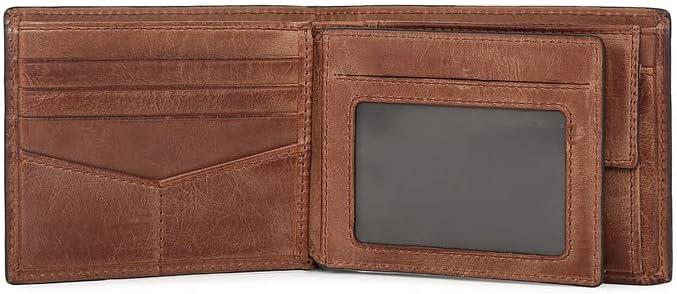 imageFossil Mens Derrick Bifold Coin Pocket WalletBrown