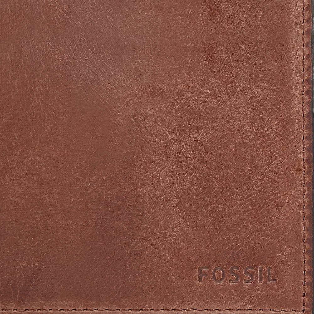 imageFossil Mens Derrick Bifold Coin Pocket WalletBrown