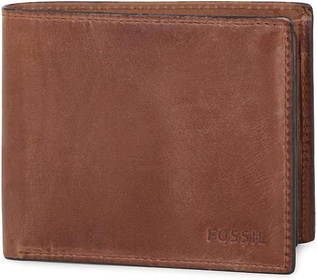imageFossil Mens Derrick Bifold Coin Pocket WalletBrown