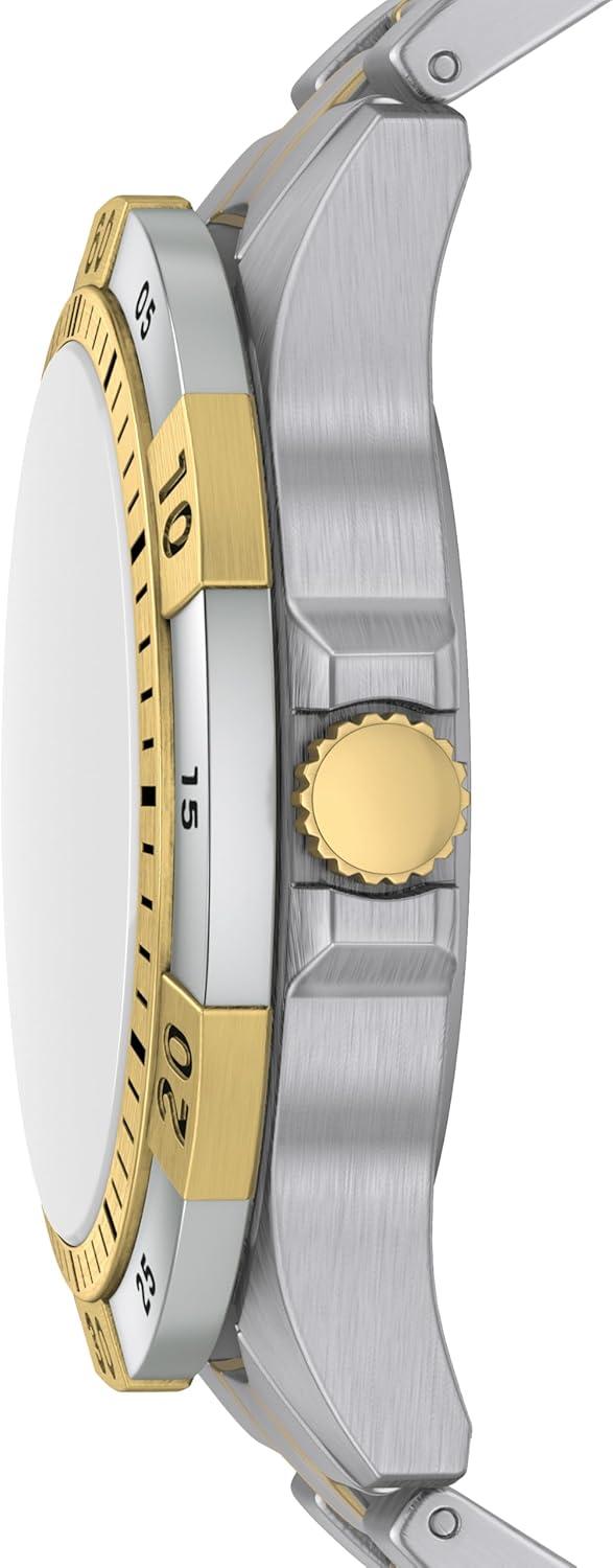 imageFossil Mens Garrett Multifunction TwoTone Stainless Steel WatchTwo Tone
