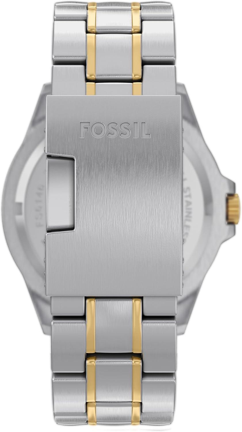 imageFossil Mens Garrett Multifunction TwoTone Stainless Steel WatchTwo Tone