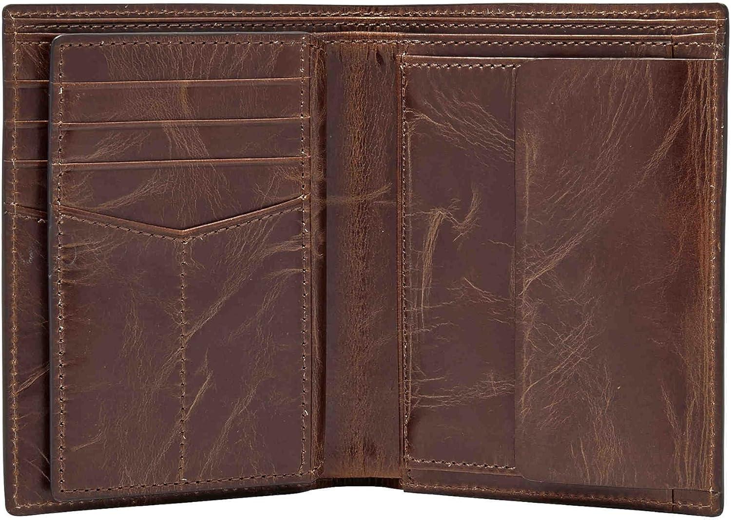 imageFossil Mens International Combination WalletDerrick Dark Brown
