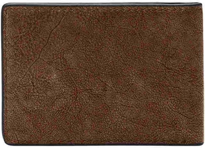 imageFossil Mens Leather Slim Minimalist Bifold Front Pocket Wallet for MenSteven Medium Brown
