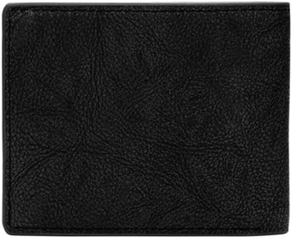 imageFossil Mens Leather Slim Minimalist Bifold Front Pocket Wallet for MenSteven Slate