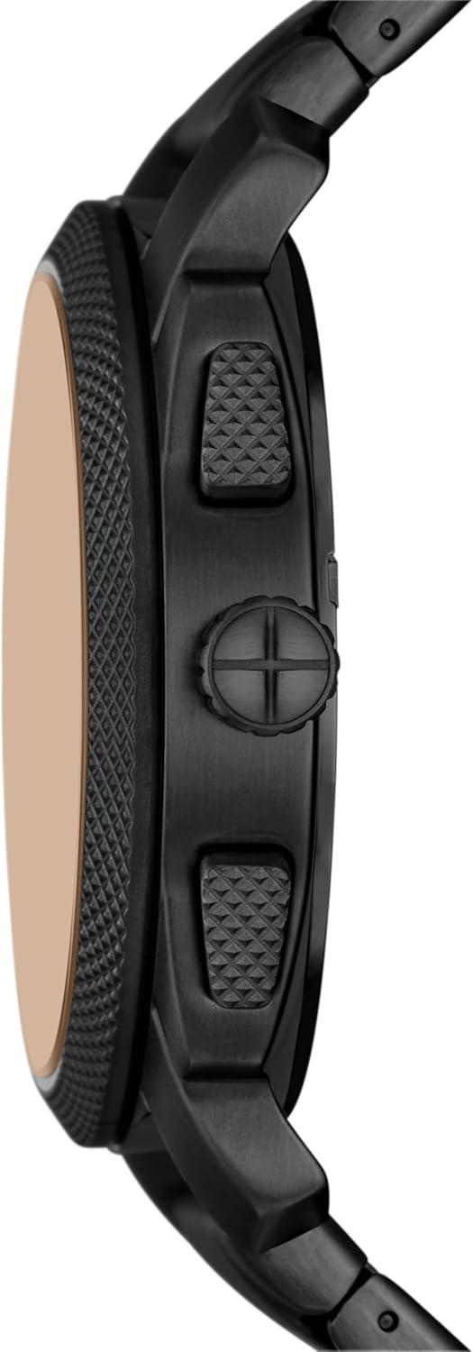 imageFossil Mens Machine Chronograph Stainless Steel WatchBlack Bracelet