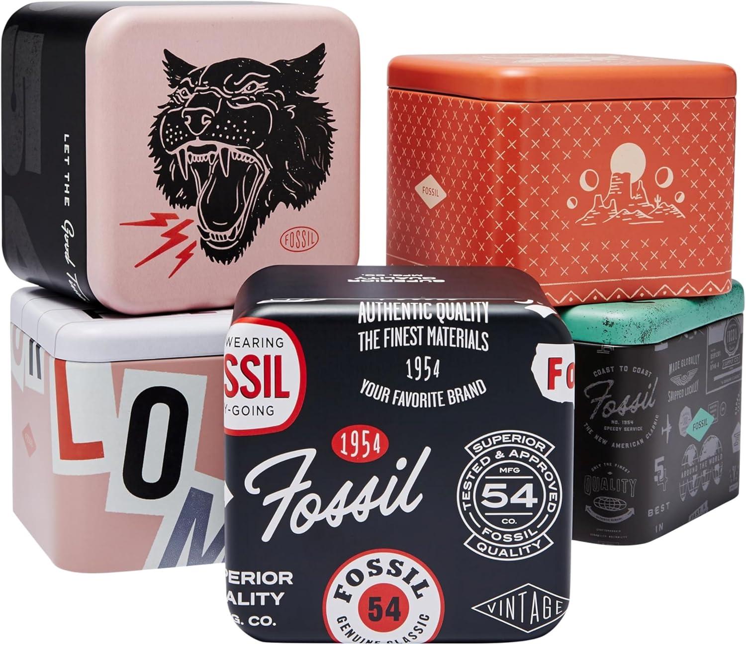 imageFossil Mens Neutra Quartz Stainless Steel and Leather Chronograph WatchBlack Leather