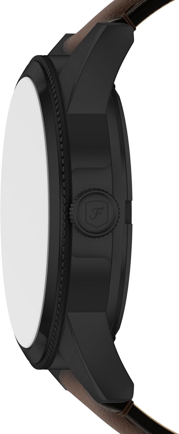 imageFossil Mens Pearson Multifunction Stainless Steel WatchBrownBlack