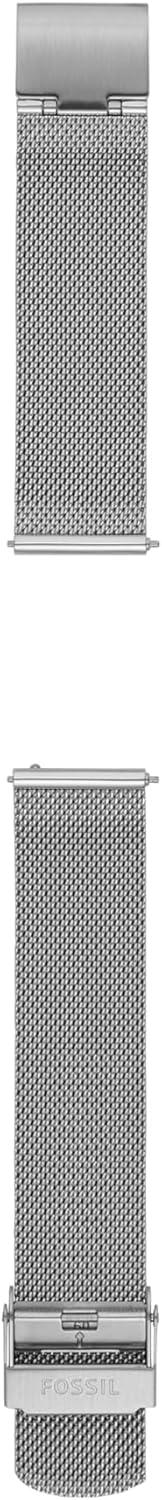 imageFossil Stainless Steel Interchangeable Watch Band StrapSilver Mesh