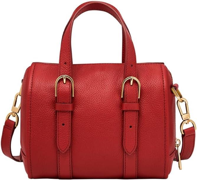 imageFossil Womens Carlie Satchel HandbagGarnet