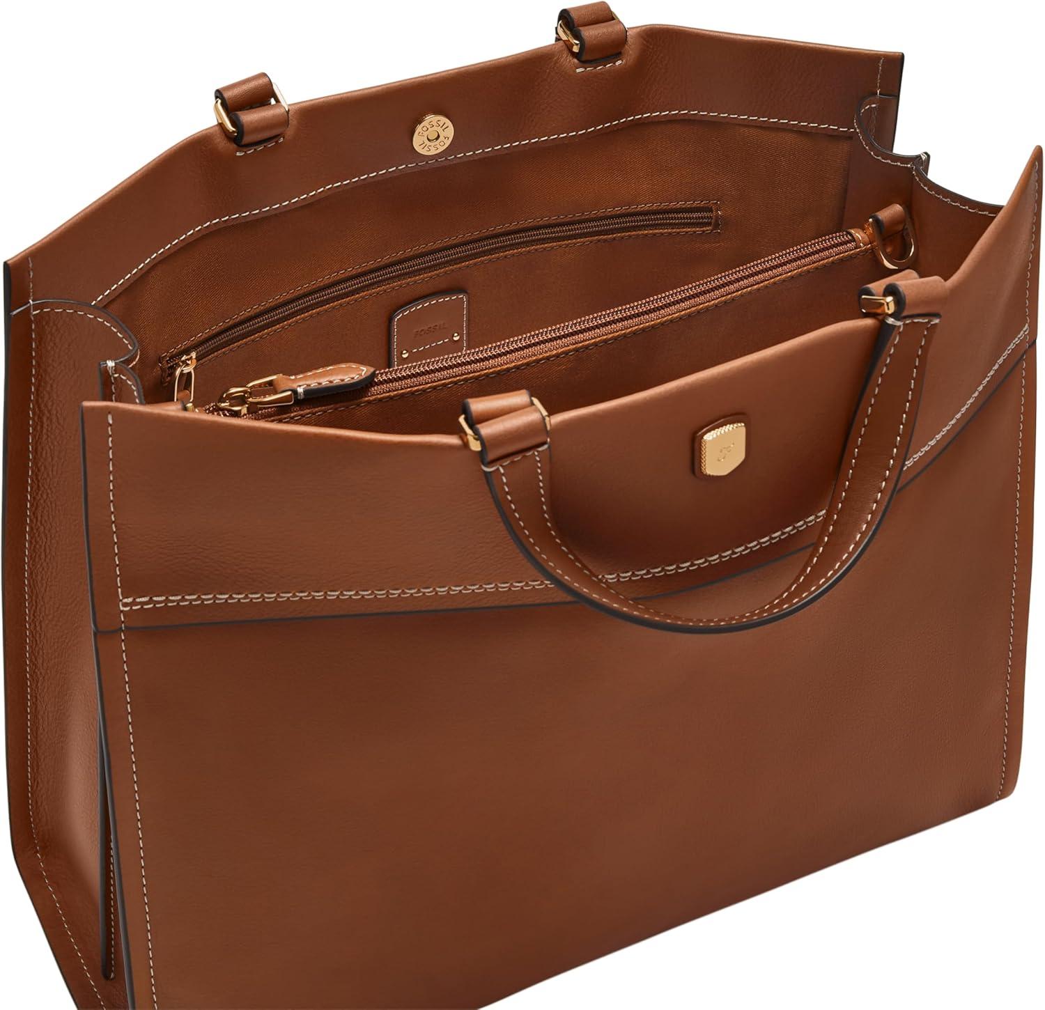 imageFossil Womens Gemma Tote BagMedium Brown Large