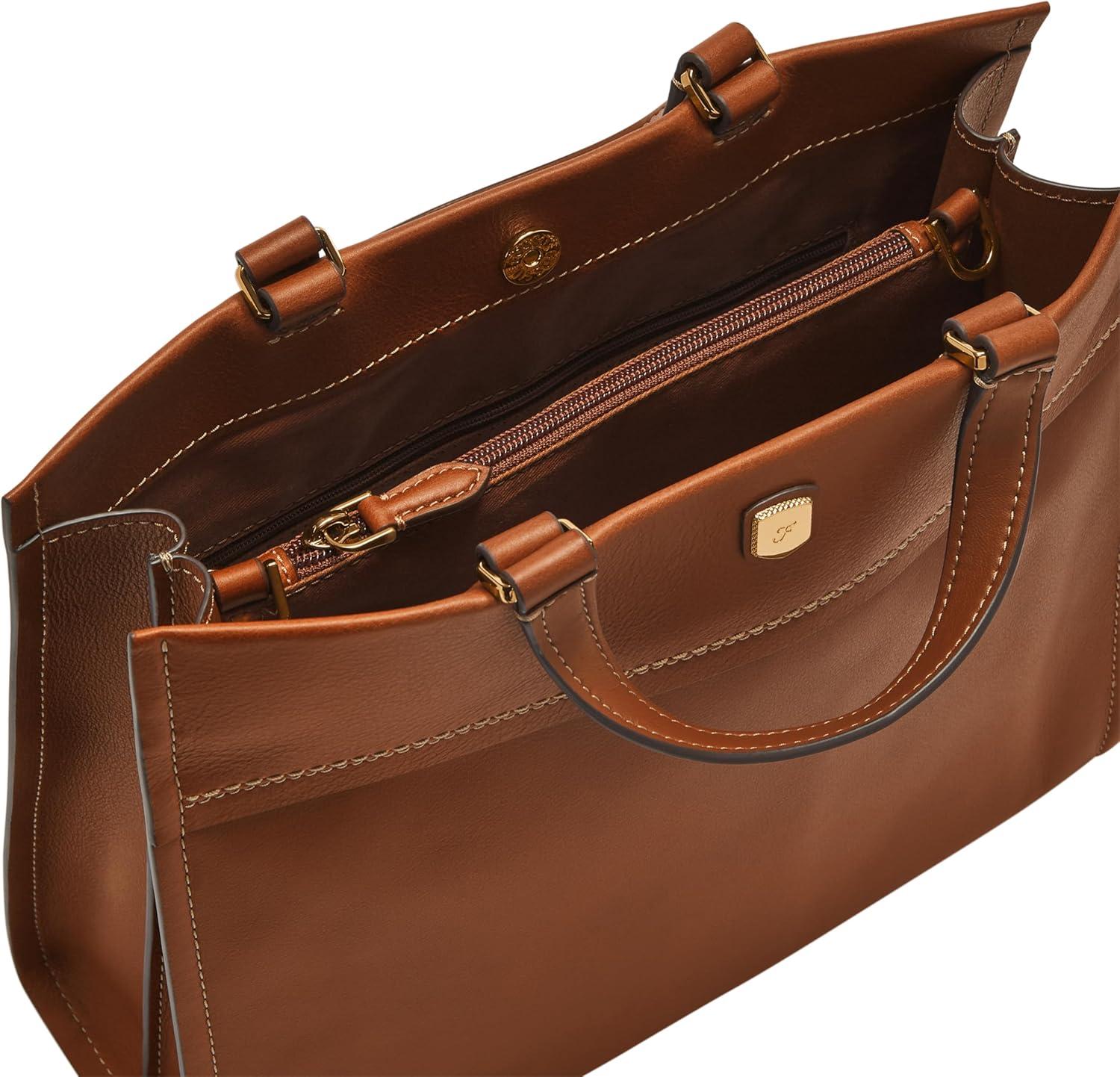 imageFossil Womens Gemma Tote BagMedium Brown Small