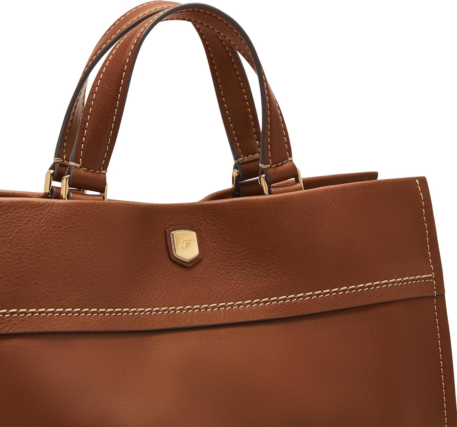 imageFossil Womens Gemma Tote BagMedium Brown Small