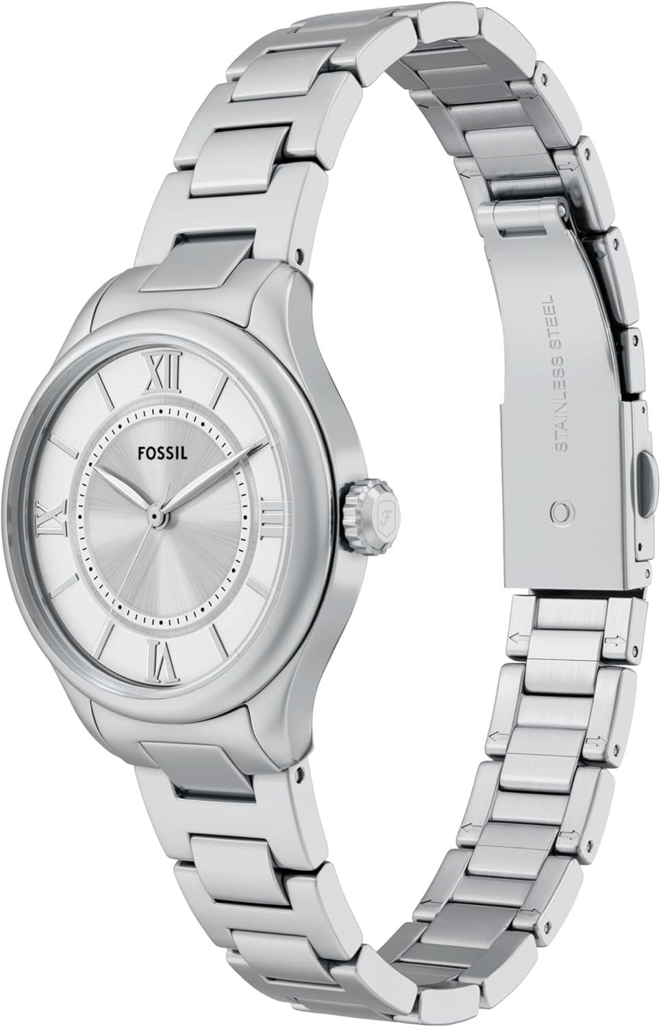 imageFossil Womens Gilmore ThreeHand Stainless Steel Watch Model ES5419