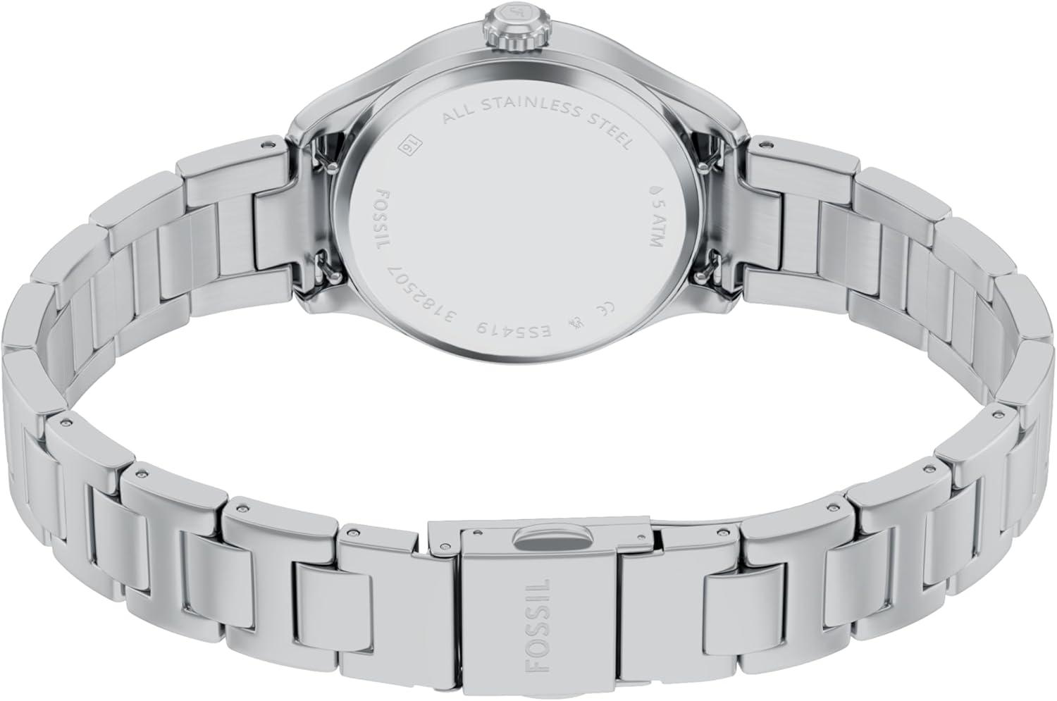 imageFossil Womens Gilmore ThreeHand Stainless Steel Watch Model ES5419