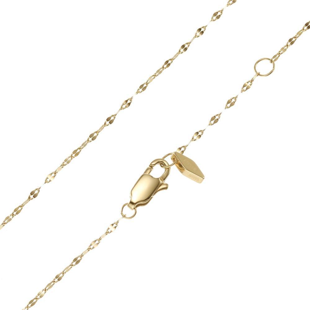 imageFossil Womens GoldTone Stainless Steel Pendant Chain Necklace for WomenGold Teardrop