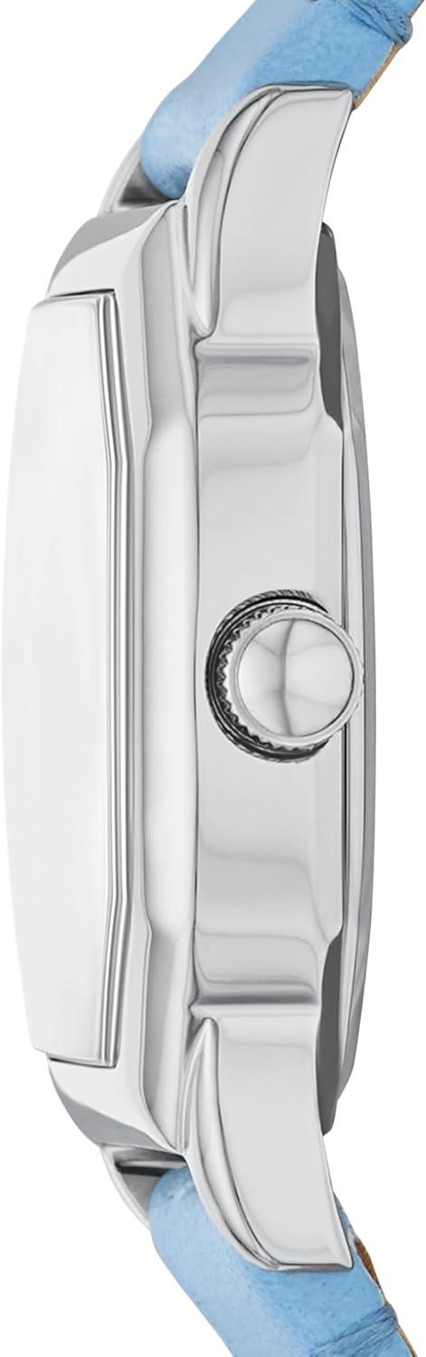 imageFossil Womens Harlow ThreeHand Stainless Steel Bracelet WatchBlue LeatherSilver