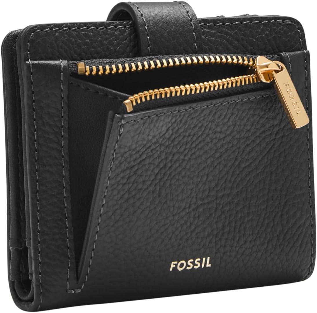 imageFossil Womens Harwell Small Tab Bifold WalletBlack