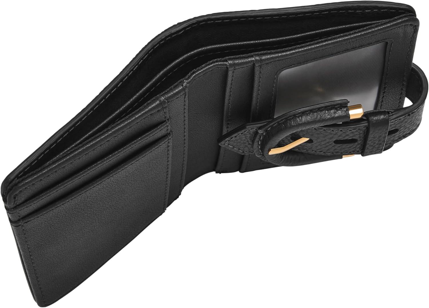 imageFossil Womens Harwell Small Tab Bifold WalletBlack
