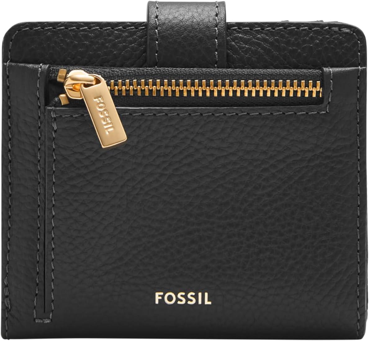 imageFossil Womens Harwell Small Tab Bifold WalletBlack