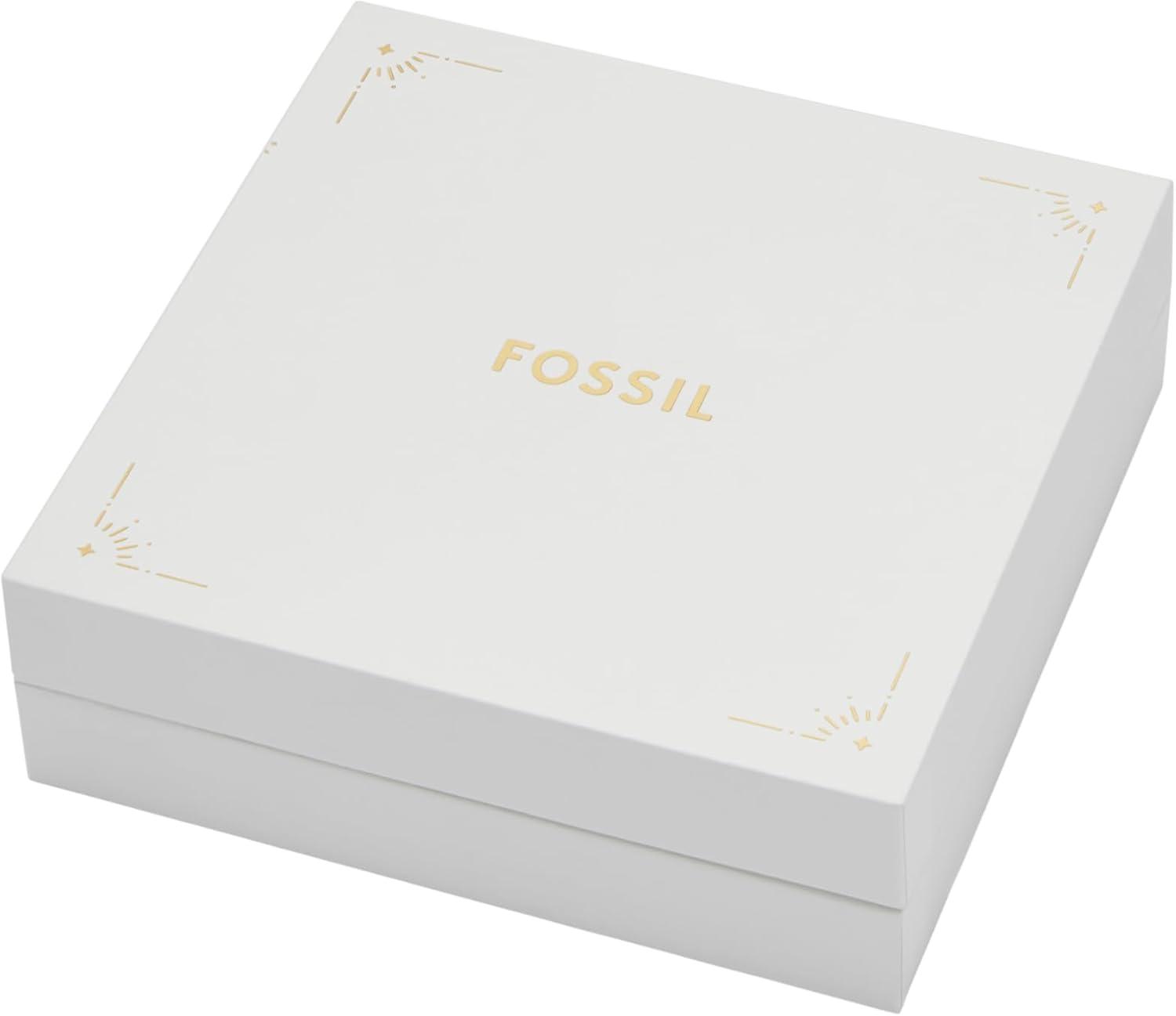 imageFossil Womens Jacqueline Quartz Stainless Steel ThreeHand WatchGold Glitz Locket Watch